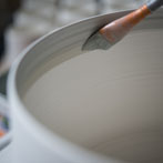 Juliet Macleod in her studio 2018